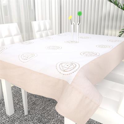 ivory colour table cover 