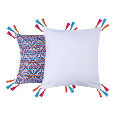 cushion cover with tassels