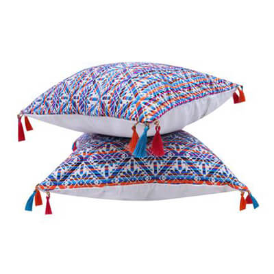 cushion cover with tassels
